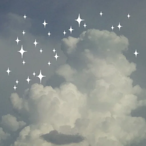 Стикер Clouds & Stars ☁️