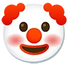 Telegram emoji clown family