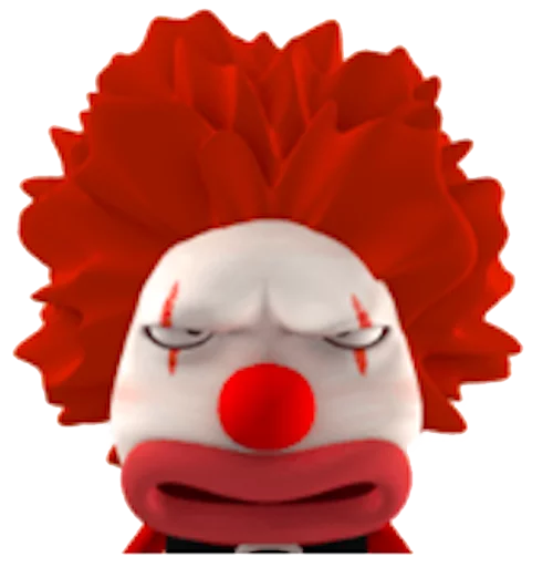 Telegram stiker «Clown» 😠