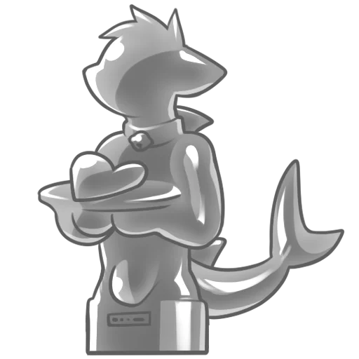 Telegram stiker «coco shark» 🥈