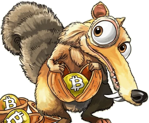 Стикер Cointelegraph and more 🐿