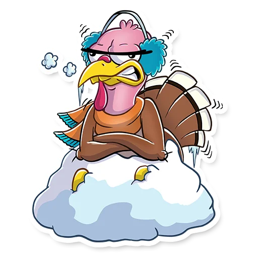 cold_turkey sticker 🥶