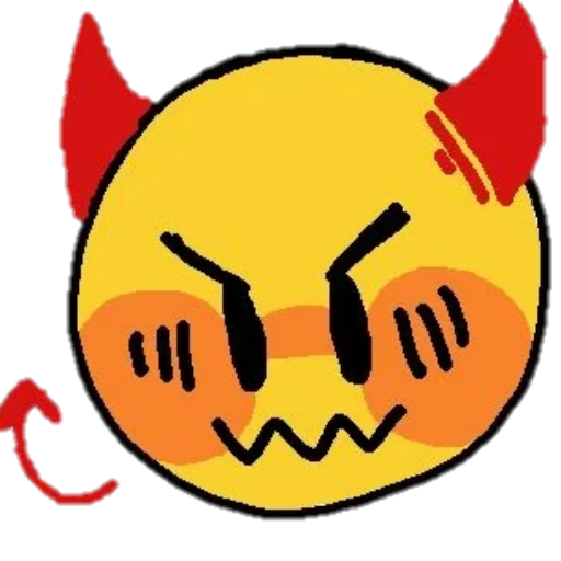 Telegram Sticker «Cursed Emojis» 😈