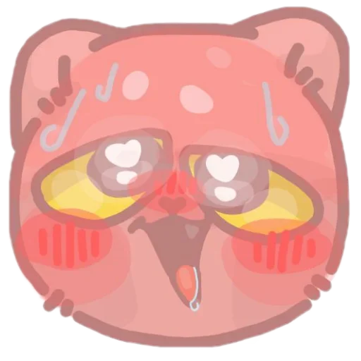 Telegram Sticker «colored emotions kittens» 🥵
