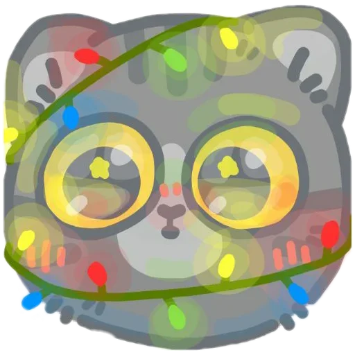 Telegram Sticker «colored emotions kittens» 🥺