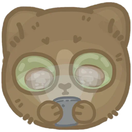 Telegram Sticker «colored emotions kittens» 📱