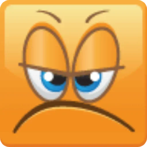 Telegram Sticker «Odnoklassniki Emojis» 😠