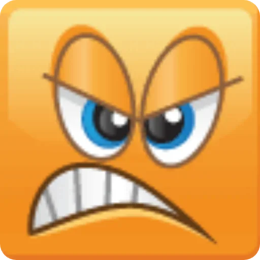 Стикер Telegram «Odnoklassniki Emojis» 😠