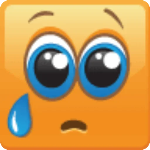 Telegram stiker «Odnoklassniki Emojis » 😢