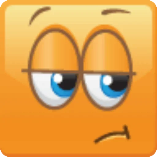 Telegram Sticker «Odnoklassniki Emojis» 😒
