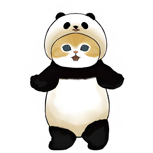 Панда и Нян emoji 😄
