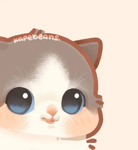 Стікер Telegram «Мягкие коты» 😃
