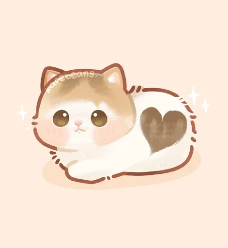 Telegram Sticker «Мягкие коты» 🥰