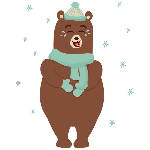 bear stiker 😂