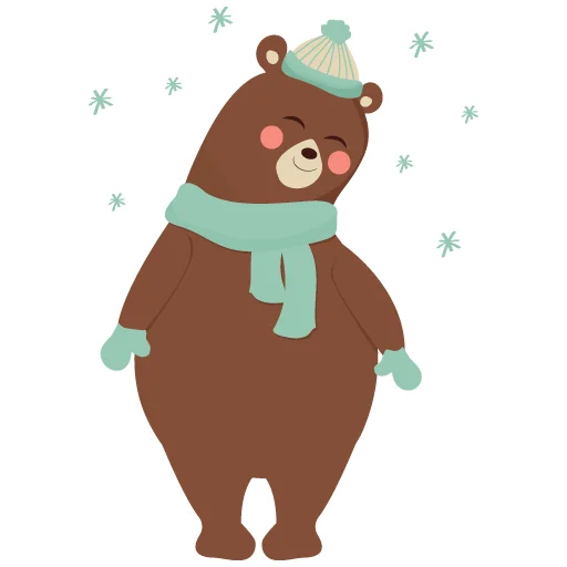 Telegram Sticker «bear» 😊