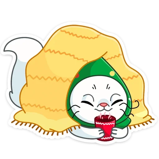 Telegram Sticker «Куки» ☕️