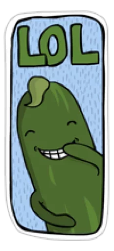 Стикер Cool Cucumber  🥒