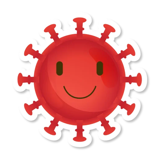 Coronavirus stiker 😊