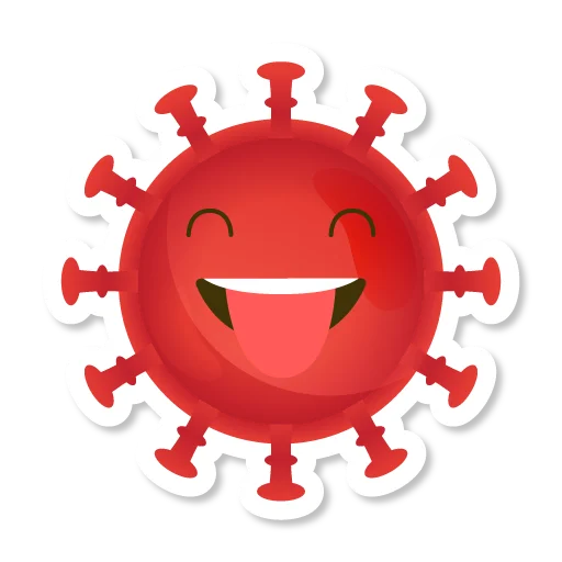 Стікер Coronavirus 😝