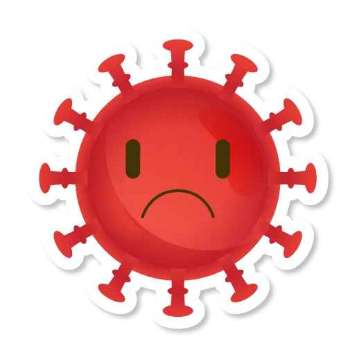 Telegram Sticker «Coronavirus» ?