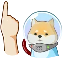 Космический рейнджер Акио emoji 👆
