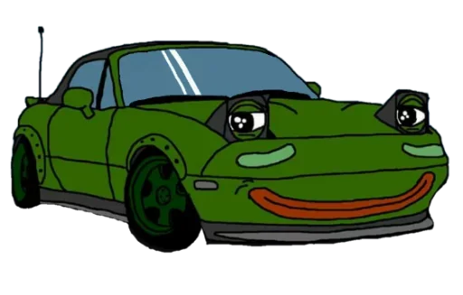 Cosplay Pepe 🐸 emoji 🚘