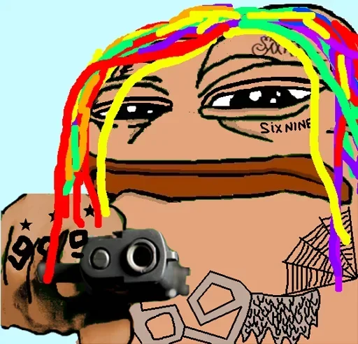 Cosplay Pepe 🐸 emoji 🔫
