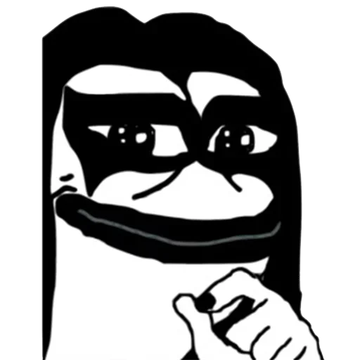 Telegram Sticker «Cosplay Pepe 🐸» 👺
