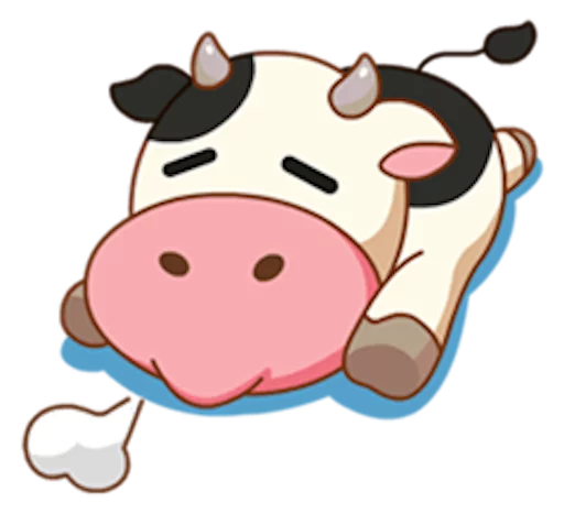 Momo Cow emoji 😞