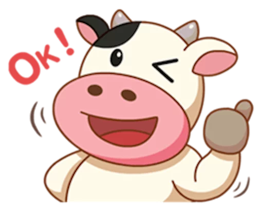Емодзі Momo Cow 