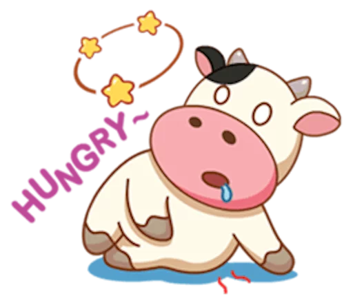 Эмодзи Momo Cow 🍴
