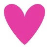 Pink alphabet emoji ❤️
