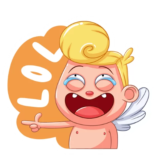 Telegram stiker «Cupidon» ?