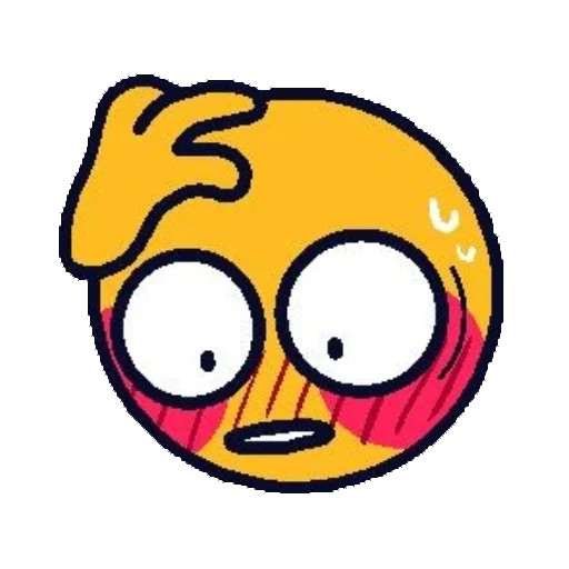 Telegram stiker «Cursed emojis» 😳
