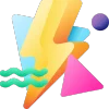 Telegram emoji «3D рандом» ⚡️