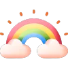 Telegram emoji «3D рандом» 🌈