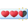Telegram emoji «3D рандом» 🖤