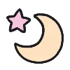 Емодзі Telegram «Cute_emoji» 🌙