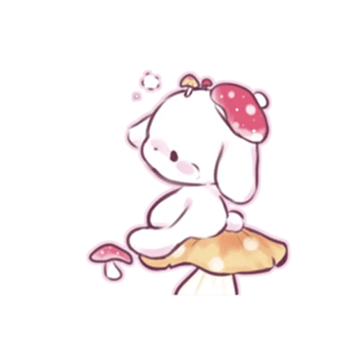 Telegram Sticker «cute bunny» 😕
