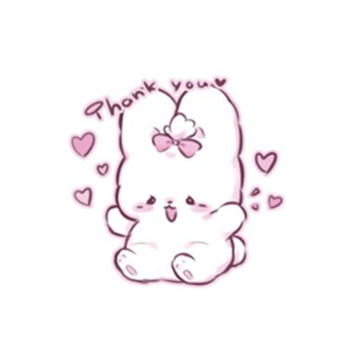 cute bunny emoji ❤️