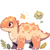 Telegram emoji «Милые Динозаврики» 🦖
