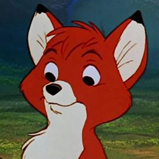 Telegram stiker «cute foxes» 🙂