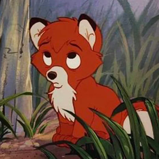 cute foxes stiker 🙄