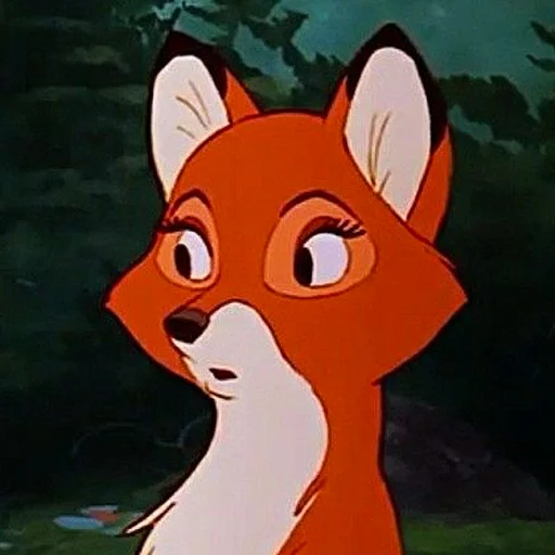 cute foxes sticker 😶