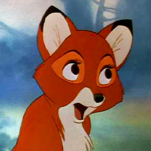 Стікер Telegram «cute foxes» 😶