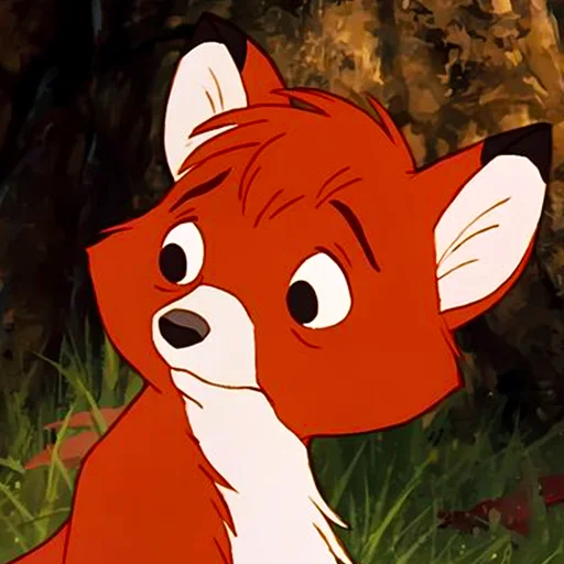 Telegram stiker «cute foxes» 😕