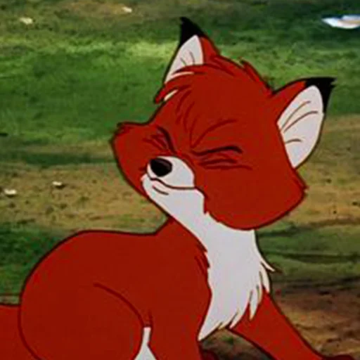 Стікер Telegram «cute foxes» 😖