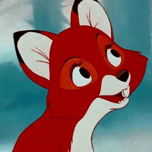 Telegram stiker «cute foxes» ☺️