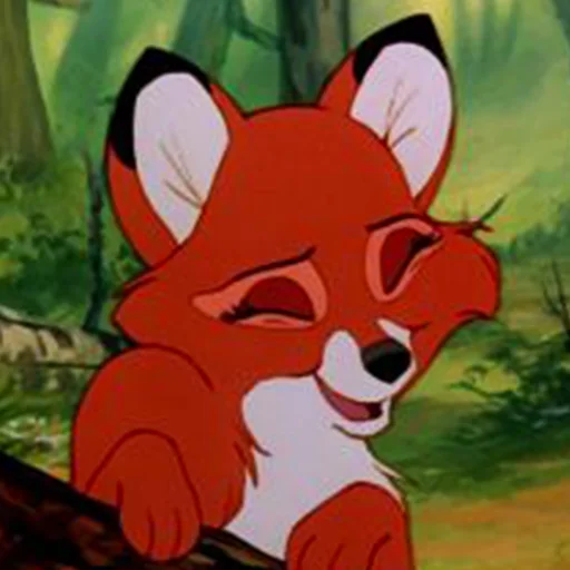 Эмодзи cute foxes  😄