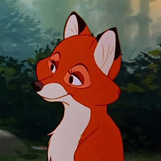 Стікер Telegram «cute foxes» 😊